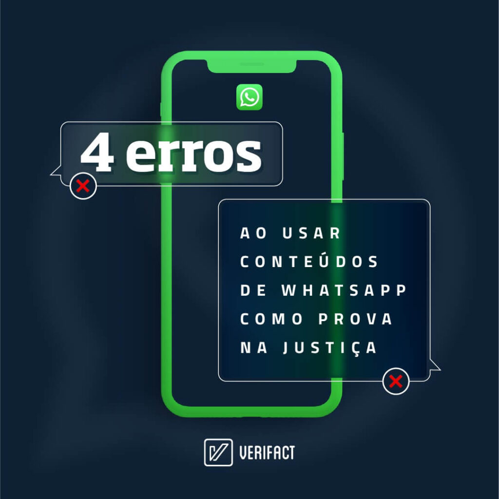 4 erros ao usar conversas de whatsapp como prova na justiça